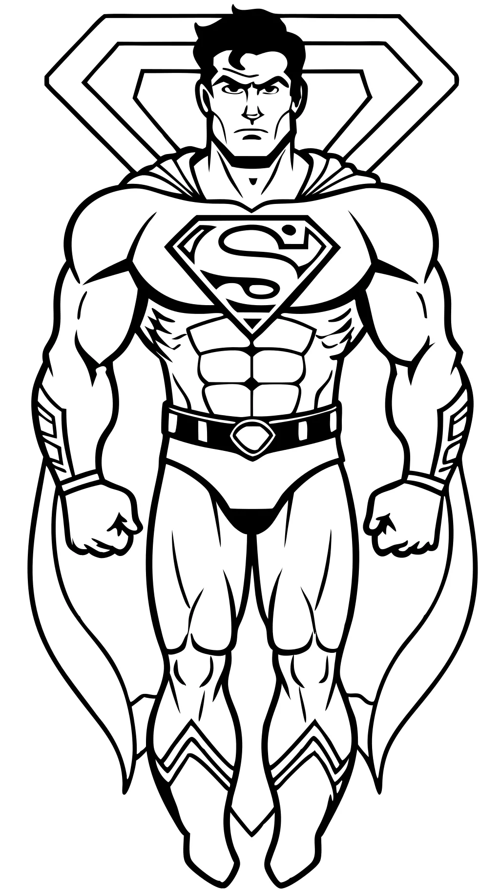 superman coloring pages